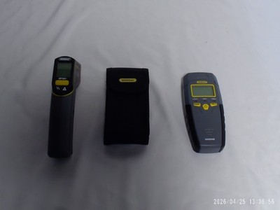 'Pre-Own' Lot 3 General Tools TS01 Laser Meas. MMD4E Moist. Meter &IRT207 Therm.