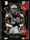 2025 Select Concourse Blue White Red Shock Drake Maye #80