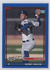 2021 Topps Pro Debut Blue 112/150 Bobby Miller #PD-176 0nr3