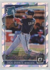 2018 Panini Donruss Optic Rated Rookie Cracked Ice Prizm 6/7 Zack Granite fm0