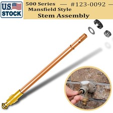 123-0092 Stem Assembly for Mansfield 500 Series 10 Inch Overall Length