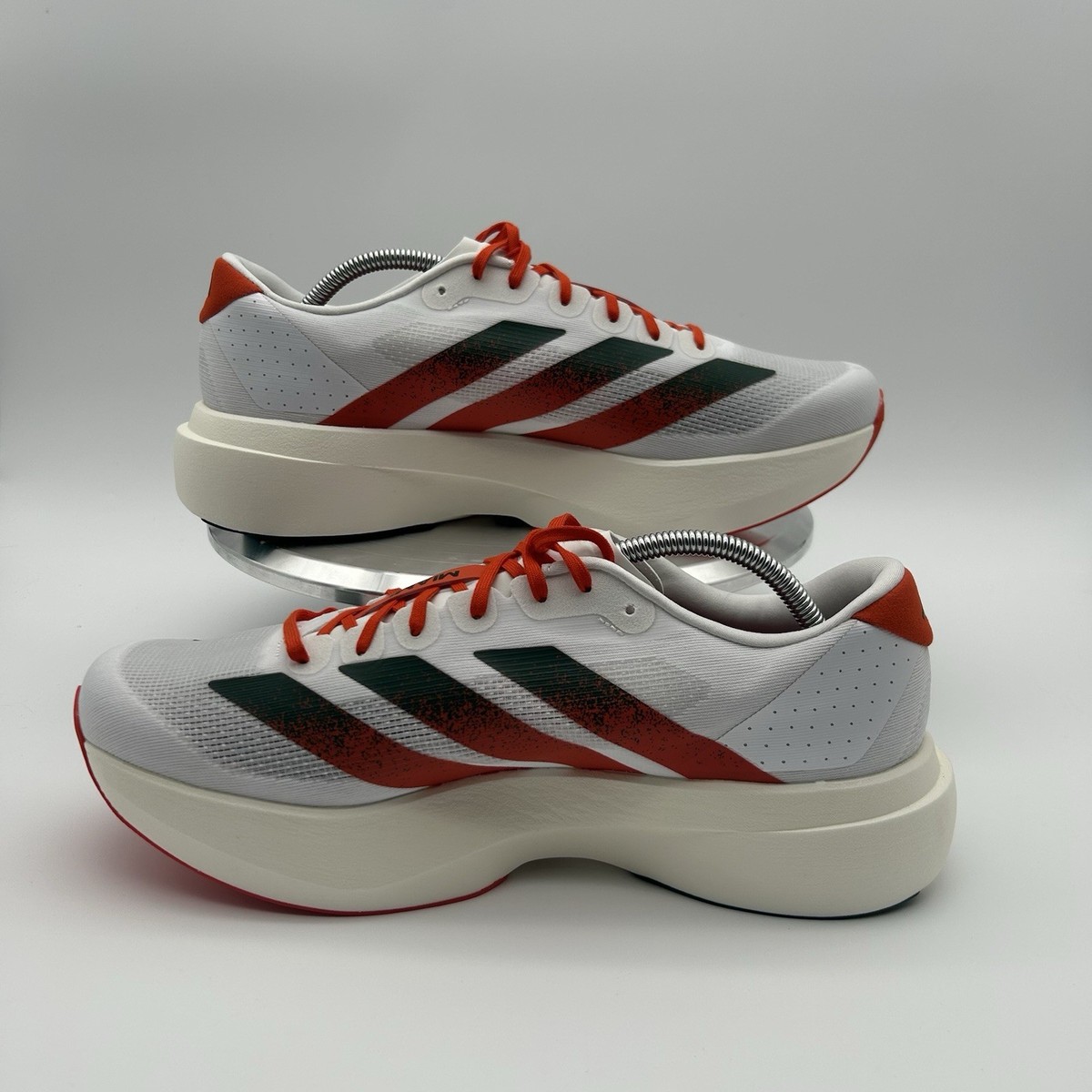 Men\'s Adidas EVO SL Miami Hurricanes Running Shoes JQ2148 Mens Size 10.5 New Adidas EVO SL Miami Hurricanes Running Shoes Men main image 4