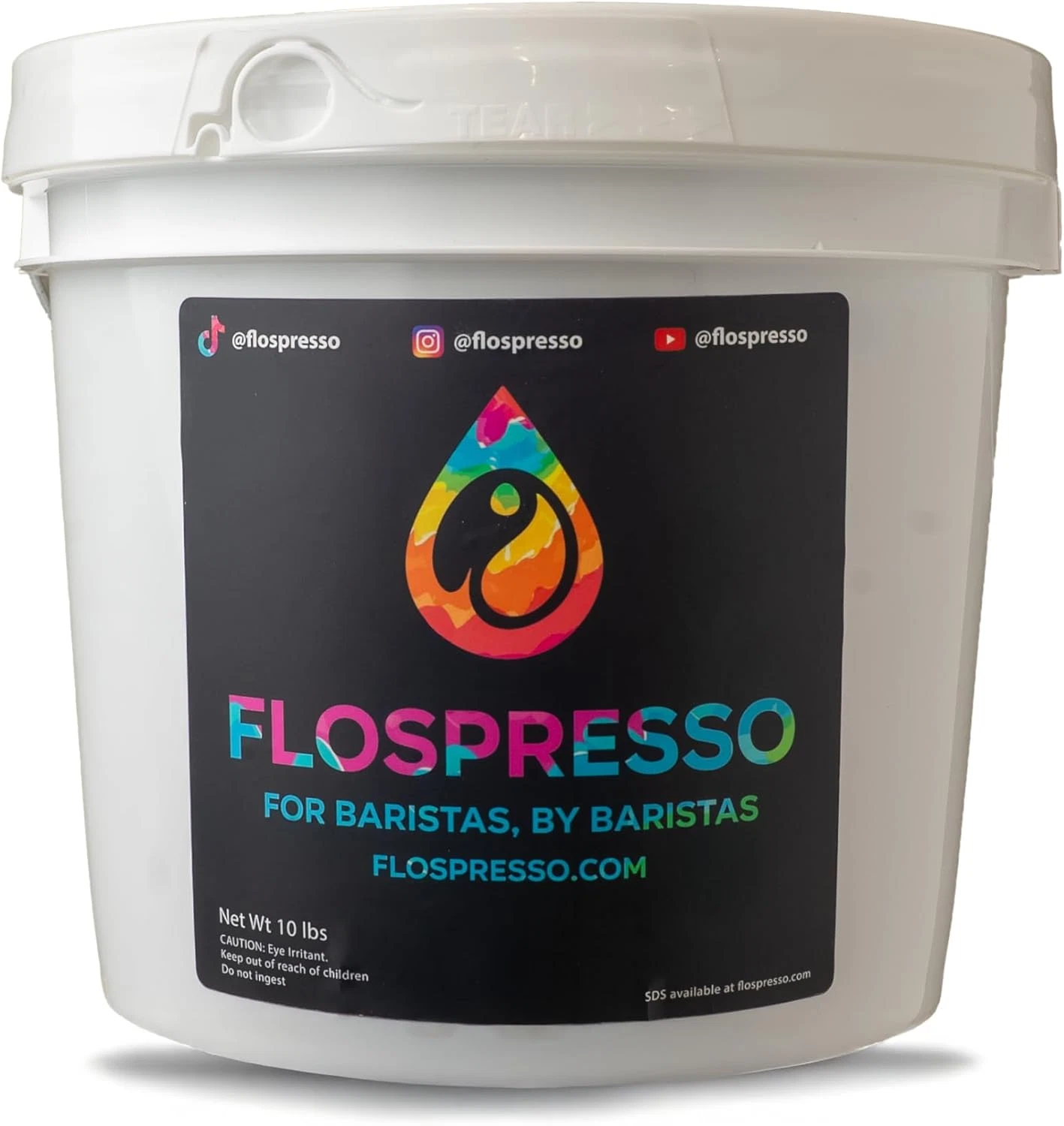 Espresso Machine Cleaning Powder - 10 Lbs for Perfect Brew Performance