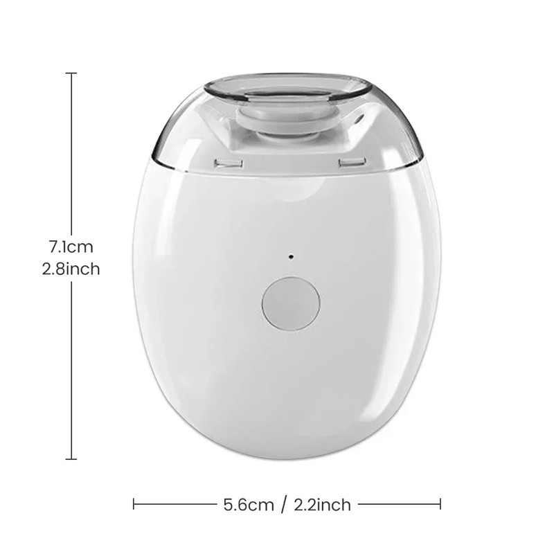  Universal Automatic Nail Grinder with LED Light and 3-Speed Quiet Electric Nail