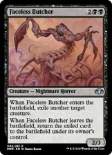 4x Faceless Butcher MTG Dominaria Remastered NM Magic Regular