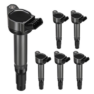 4Pcs Spark Plugs & Ignition Coils For 1986-1992 Oldsmobile Cutlass Ciera 2.5L