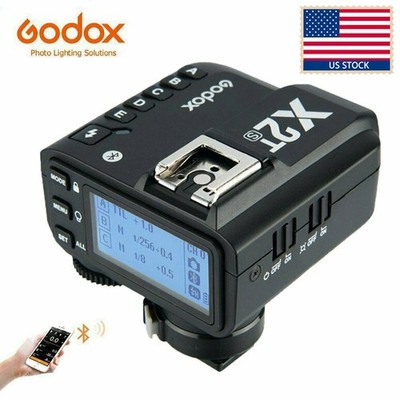US Godox X2T-S 2.4G Wireless TTL HSS Flash Trigger Bluetooth Control For Sony