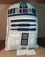 Pottery Barn Kids Star Wars R2-D2 Shaped Pillow Decorative Accent Throw Space
