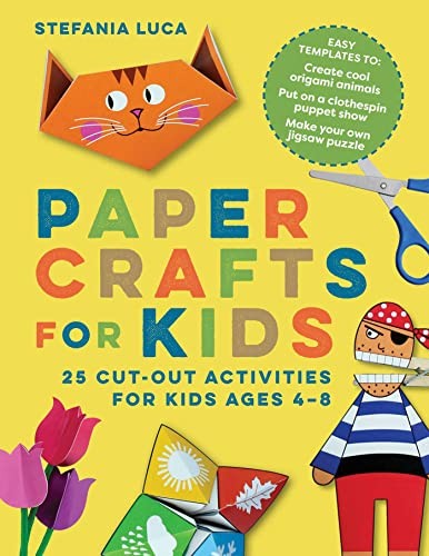 Paper Crafts for Kids by Stefania Luca (Paperback Book) - Image 5