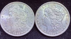 Lot of 2: 1884-O Morgan  Dollars $1 - BU Brilliant Uncirculated High Luster