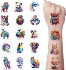 Animals Temporary Tattoos for Kids - 60Pcs Cute Tattoo Stickers for Girls Boy...