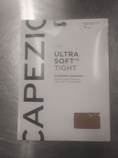 Capezio Self Knit Waistband Stirrup Tights 1961 LSN 1X/2X MATTE Semi-Opaque