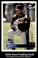1996 Topps Deion Sanders #315 San Francisco Giants MLB Baseball 