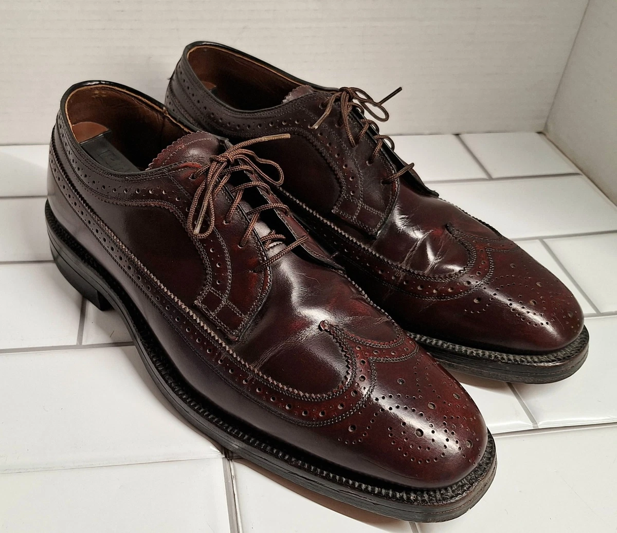 Johnston & Murphy Red Wingtip Dress Shoes for Men for sale | eBay