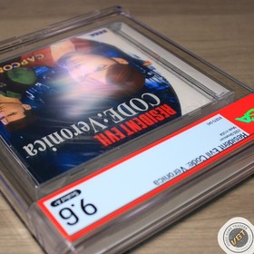 PSA 9.6 A+ - Resident Evil CODE: Veronica Sega Dreamcast 2000 NEW!