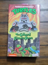 NECA Teenage Mutant Ninja Turtles The Colossal Chrome Dome 7  Action Figure