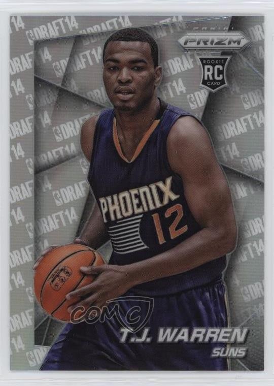 2014-15 Panini Prizm Short Prints Silver Prizm TJ Warren #43 1ft2