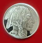 New Listing1 Oz Silver SMI Indian/Buffalo Coin With 1 Troy Oz .999 Silver