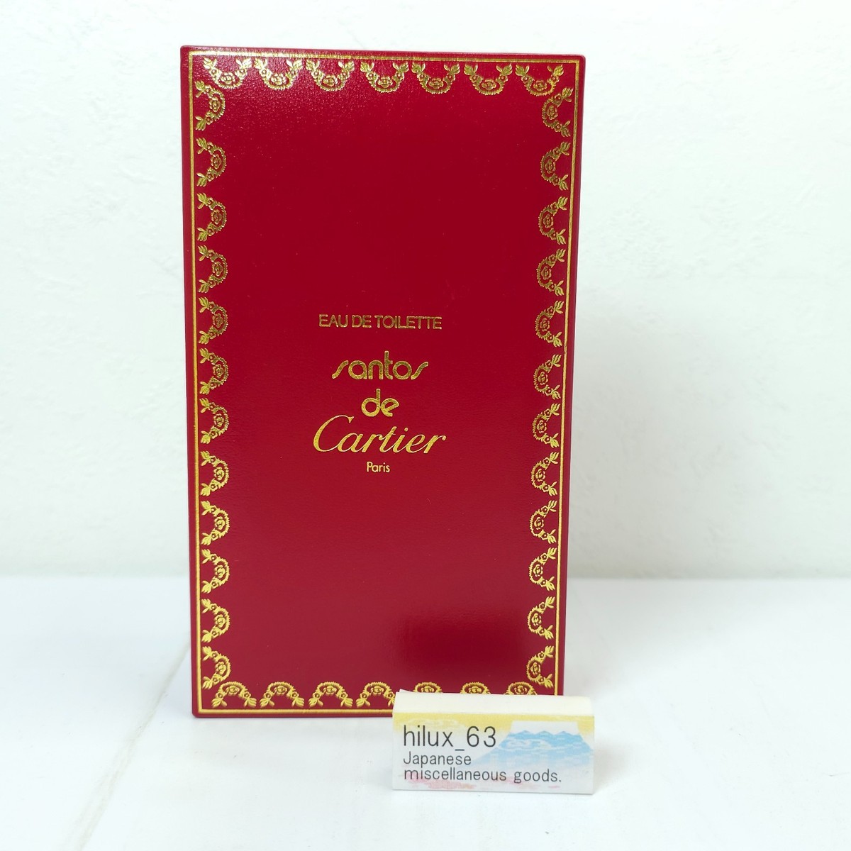 Tomo レアsantos de Cartier EDT 50mlサイズ Vintage Santos de Cartier 50ml 1.7 oz Splash Eau de Toilette
