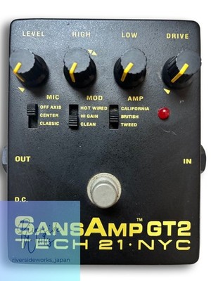 TECH21 Sansamp GT2 マルチディストーション GT2 – Tech 21 NYC