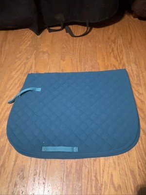 Dover Saddlery Teal Blue English Saddle Pad