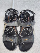 ECCO Offroad Yucatan Tarmac Nubuck Hiking Trail Sandal EU 45 Men's 11 - 11.5 US