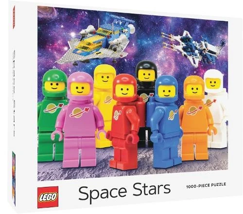 Chronicle Books 9781797214207 Lego Space Stars 1000-Piece Puzzle