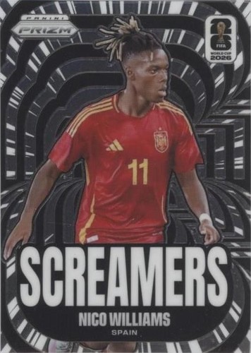 2026 FIFA World Cup Panini Adrenlyn XL Nico Williams #452 Team