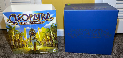 Cleopatra & Society Of Architects Board Game Premium Edition Unpunched Complete