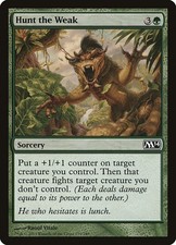 Hunt the Weak | #179 | M14 | MTG | Regular | LP