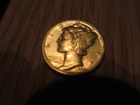 1944 P Mercury Dime - U.S. 10 cents silver coin  UNC