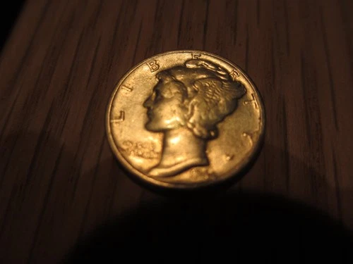 1944 P Mercury Dime - U.S. 10 cents silver coin  UNC