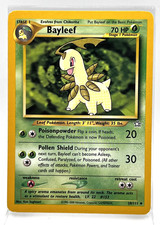 Bayleef 28/111 Pokémon Card 2000 Neo Genesis LP on eBay