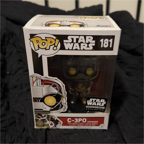 Funko Pop! Vinyl Star Wars C-3PO Smuggler's Bounty Exclusive #181 Figure