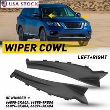 Windshield Wiper Side Cowl Extension Cover Trim For 2013-2020 Nissan Pathfinder