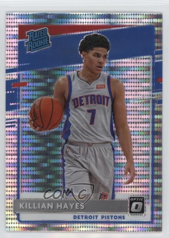 2020 Donruss Optic Target Box Set Pulsar Prizm Killian Hayes #157 Rookie RC 0ql0