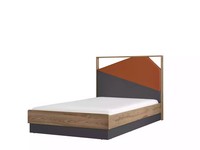 Kinderbett Bett 120 Cm Bettgestelle Kinderzimmer Holz Bettrahmen Grau
