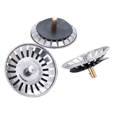 2pcs Kitchen Sink Strainer Stopper Waste Plug Filter Floor Drain Kitchen Tools