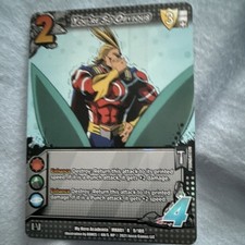 all might so quirky 9/180 my hero academia universus card stock 2021