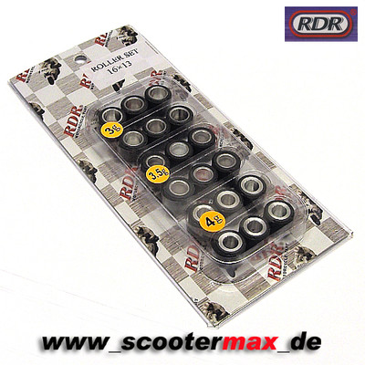 Variogewichte Variorollen 16x13 Abstimmset 3/3,5/4 Gramm Variomatik Gewichte