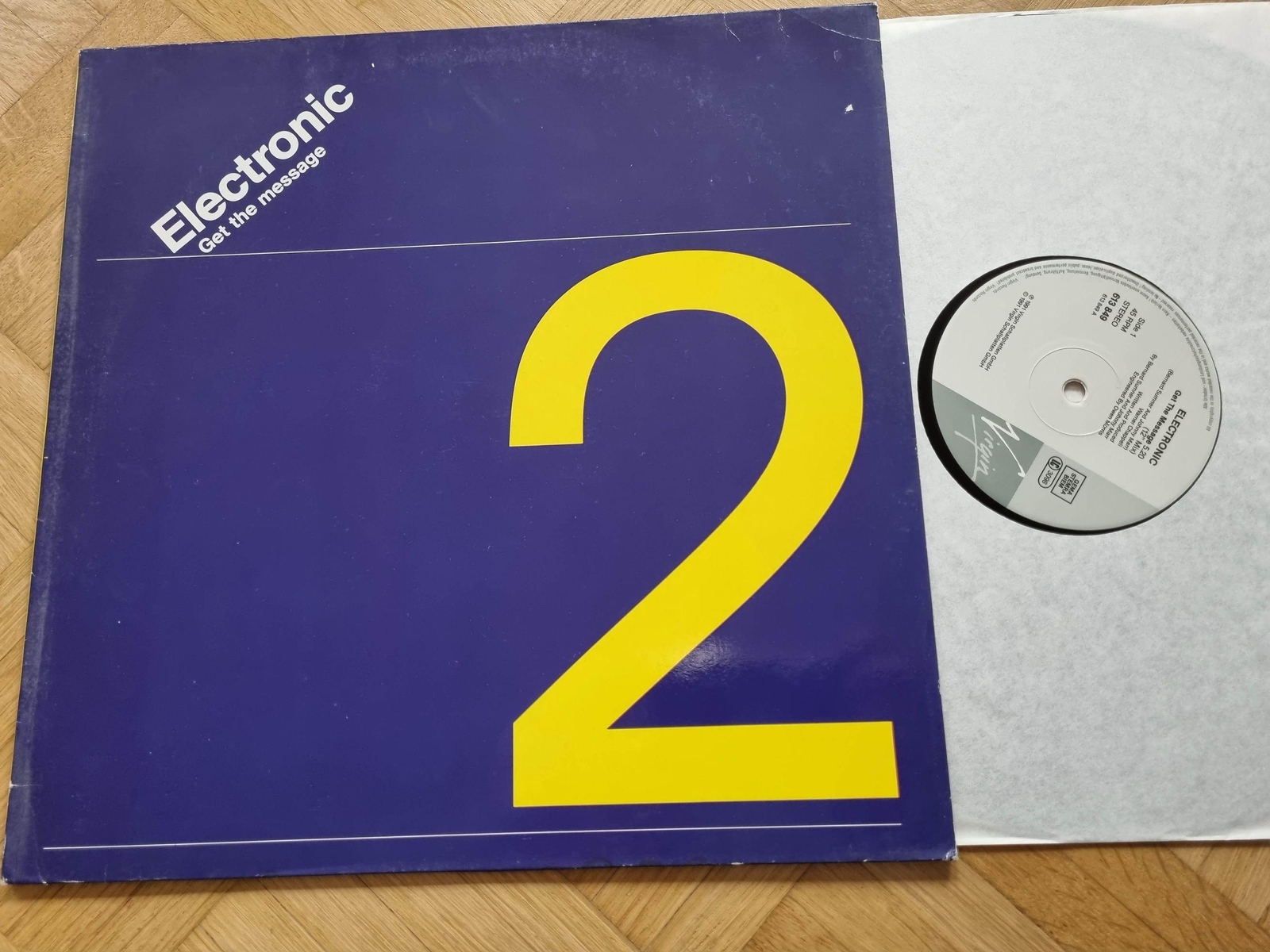Electronic - Get The Message 12'' Vinyl Maxi Europe