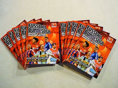 TOPPS Bundesliga 2014 / 2015 Kick off - 60 x mini Sticker Alben Fußball Album