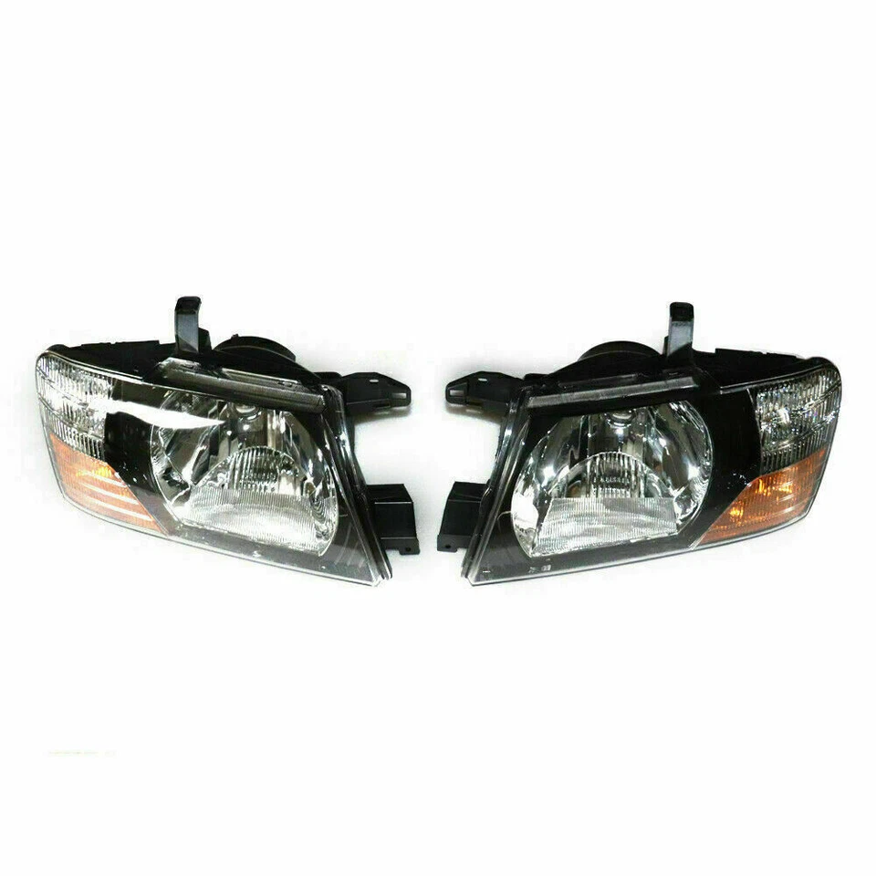 Juego faros faros faros luces 2000-2006 para Mitsubishi Pajero Montero L & R Foto 4 de 4