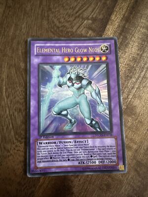 Elemental HERO Glow Neos- 1st EDITION RARE