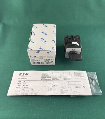 Eaton/Moeller On-Off Switch, Installation T0-2-1/E