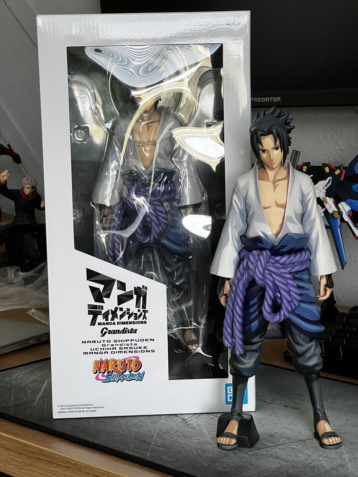 Banpresto Naruto: Shippuden Manga Dimensions Sasuke Uchiha Statue