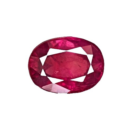 Pendentif Saphir Padparadscha Naturel 40 Carats - Argent 925 - Certifié AGL - Taille Asscher - Inde