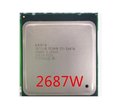 Intel Xeon E5-2687W 3.1GHz SR0KG 8 Core 16 Threads LGA2011 CPU Processor