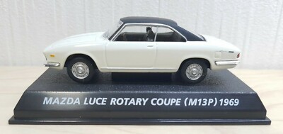 1/64 Konami 1969 MAZDA LUCE ROTARY COUPE WHITE diecast car model