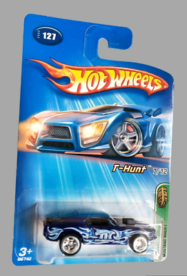 L*a様 Hot Wheels ブルーバード74台セット 2005 Hot Wheels MUSTANG MACH 1 Metalflake Blue #127 TREASURE HUNT